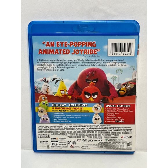 The Angry Birds Movie Blu-ray disc - Picture 2 of 4